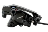 Гідравлічні гальма SHIMANO перед.(ліва) BL-MT200 (RL, BR-MT200 (F), SM-MA-F180P/P2, 850 мм фото westvelo.com