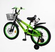 Дитячий велосипед 18 ST Corso «FALCON» FL-18057 дискові гальма, салатовий фото westvelo.com