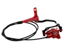 Гідравлічні гальма BLOOKE BL-M620 червоні (L-80mm 160/140)(L140mm 180/160) фото westvelo.com