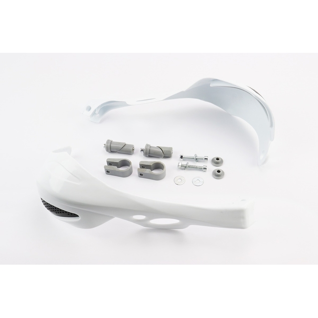 Захист рук на кермо мото, білий (тип1) фото westvelo.com