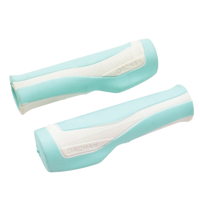 Гріпси ергономічні №G-217 "DACHAN", гумові бірюзові фото westvelo.com