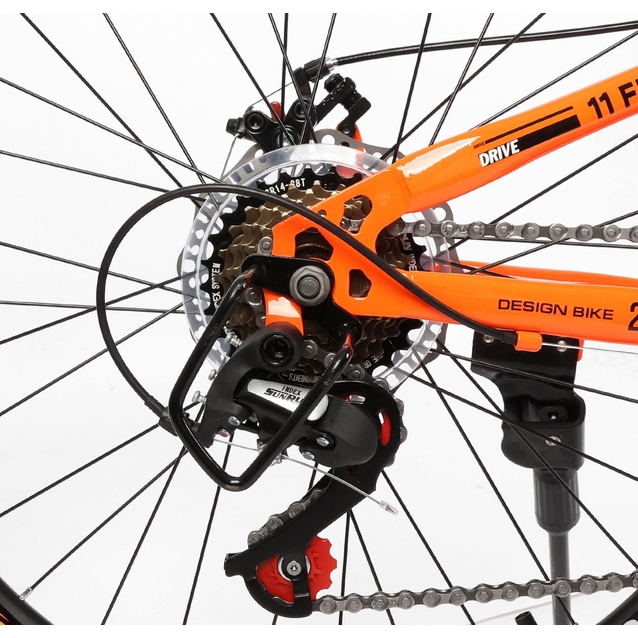 Велосипед 24 ST Corso «PATROL» PL-24836 сталь 11", (к-т SunRun) помаранчевий фото westvelo.com