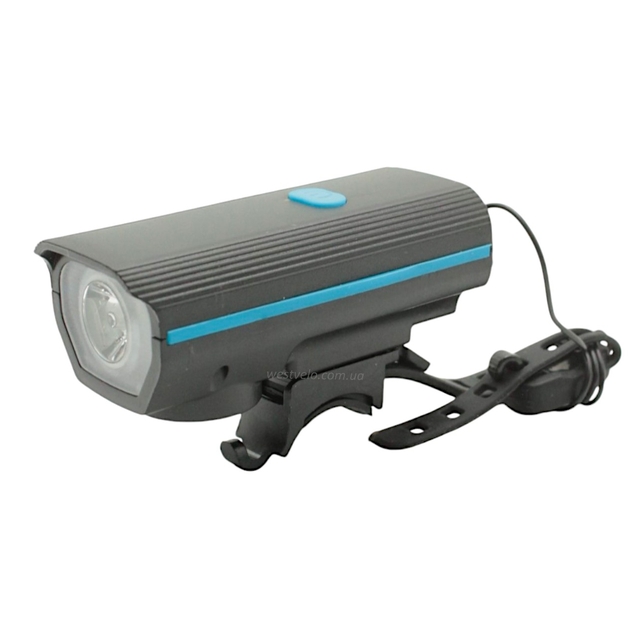 Фара з сигнал на usb зарядку CYGM-858 фото westvelo.com