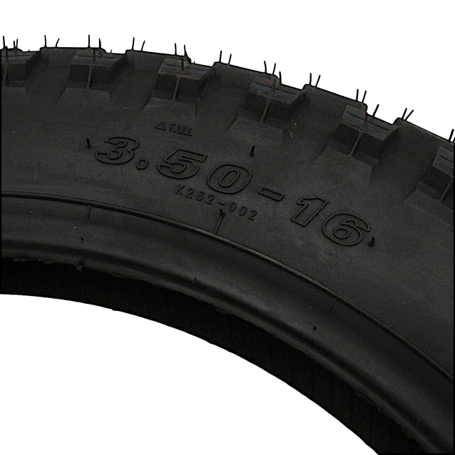 Покришка "16" 3.50-16 Б/К KENDA  K-262 напів-шип  TT фото westvelo.com