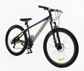 Велосипед 27.5 AL Corso «KORD» KD-06134 алюміній 15.5", (к-т SHIMANO) чорно-графітовий фото westvelo.com