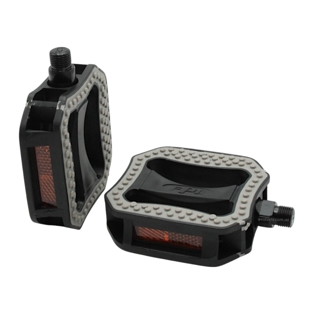 Педалі пластик FPD-350, чорно-сірий (Тайвань) фото westvelo.com