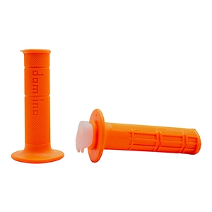 Мото гріпси DOMINO універсальні (тип6) помаранчеві ITALY