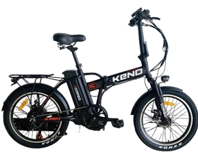 Електровелосипед 20 AL Corso «KENO» KN-11420, алюміній складний, двигун 350W, акум. 36V10Ah літієвий, чорний