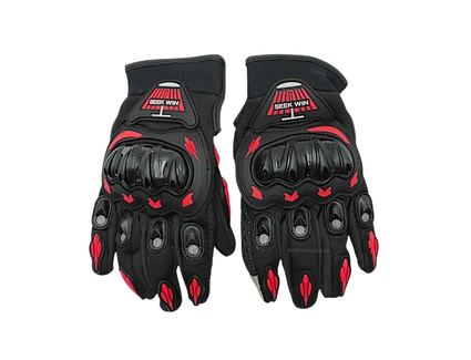 Мото рукавиці (S) "MP-1" SEK WIN, чорно-червоні