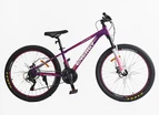 Велосипед 26 ST Corso «ENERGY» EN-26655 сталь 13", (к-т SHIMANO) фіолетово-рожевий фото westvelo.com