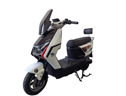 Електроскутер Corso «DEXTER» BT-062397, двигун 2000W, акумулятор 72V 35Ah графеновий, білий, колеса 10" + 1 ящик. акум