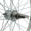 Колесо 24 зад, обід AL 1-ний сірий, втулка Falcon + к-т фото westvelo.com
