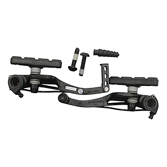 Гальма V-brake (перед або зад) SHIMANO (BR-M422) алюміній чорний фото westvelo.com