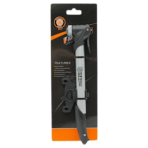 Насос вело BEE pump (M21-03) алюміній з кріпленням чорний (AV/FV)