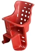 Крісло дитяче пластик, на зад. багажник, червоне + к-т фото westvelo.com
