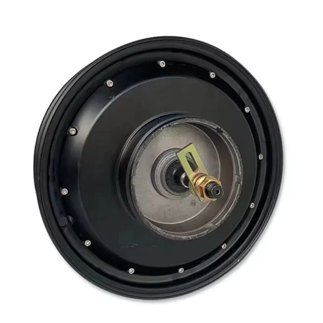 Двигун, 1500W 72V, MT-1500W, для мопеда, барабанне гальмо, розмір 10" (2.15х10) фото westvelo.com