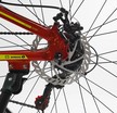 Велосипед 24 AL Corso «KORD» KD-74012 алюміній 11", (к-т SHIMANO) червоно-жовтий