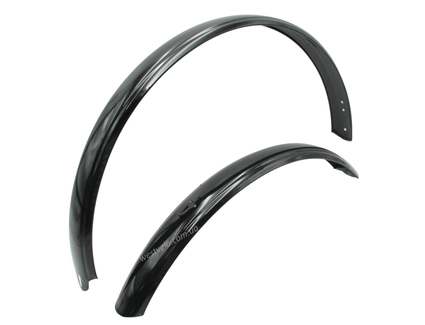 Крила 24 сталеві чорні з доточкою