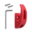 Гачок-вішалка на рульову стійку, червоний - для електросамоката (Xiaomi M365/PRO) фото westvelo.com