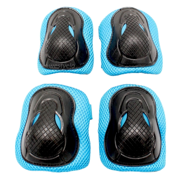 Комплект дитячого захисту Sport Shield чорно-синій фото westvelo.com