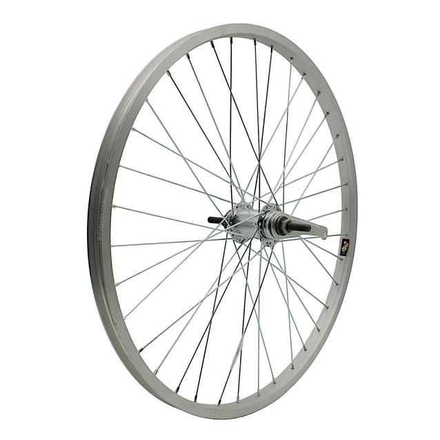 Колесо 24 зад, обід AL 1-ний сірий, втулка Falcon + к-т фото westvelo.com
