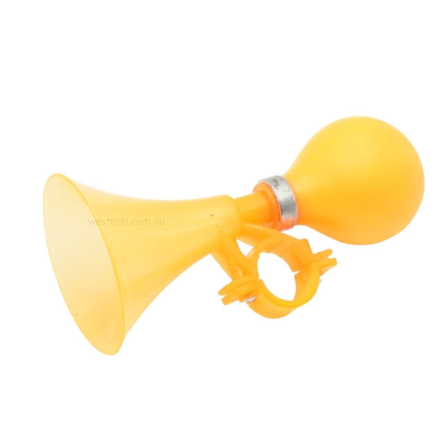 Сигнал-клаксон дитячий пластик помаранчевий фото westvelo.com