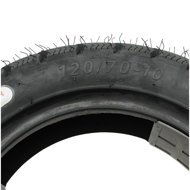 Покришка "10" 120/70-10 Б/К NORTH STAR (SS-098) (8PR) напів-шип TL фото westvelo.com