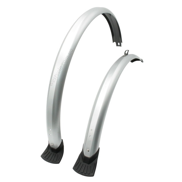 Крила 26 металопластик гнучкі сірі, HUASION (N11C) фото westvelo.com