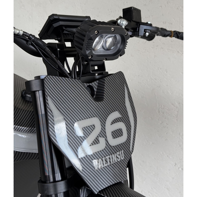 Електродіртбайк підлітковий VALTINSU «EM-22» двигун 2500W, акумулятор 60V 27Ah літієвий, графітовий, колеса 17" фото westvelo.com