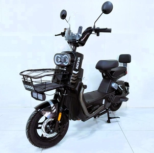 Електроскутер Corso «NOVA» N-603124, двигун 1000W, акумулятор 72V/20Ah графеновий, чорний, колеса 10" + 1 ящик. акум