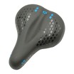 Сідло на демпферах AVANTI № A-1, чорне + мигалка на батарейках фото westvelo.com