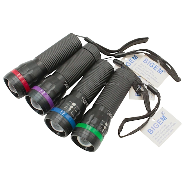 Ліхтар на батарейках led Bigem 45 фото westvelo.com