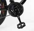 Велосипед 27.5 AL Corso «ELYSIUM» LS-27708 алюміній 15.5", (к-т SHIMANO) чорно-рожевий фото westvelo.com