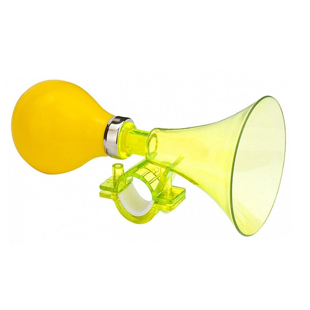 Сигнал-клаксон дитячий пластик жовтий фото westvelo.com