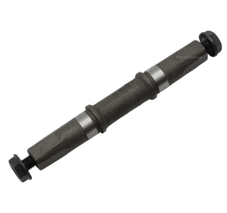 Вал каретки-картриджа на квадрат з болтами L‑126мм