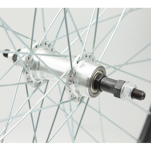 Колесо 28-29 зад, обід 2-ний чорний, втулка AL на промах (Gravity) фото westvelo.com