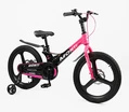 Дитячий велосипед 20 MG Corso «MONTI» MT-20002, магнієва рама, чорно-рожевий фото westvelo.com