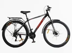 Велосипед 29 ST Corso «FISHER» FS-41473 сталь 19", (к-т SHIMANO) чорно-червоний фото westvelo.com
