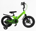 Дитячий велосипед 14 MG Corso «CONNECT» MG-14155, магнієва рама, салатовий фото westvelo.com