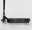 Самокат трюковий Best Scooter «SIMBIOTE-2» 97683 чорно-червоний, HIC-система, пеги, AL диск та дека, колеса PU Ø120mm, ширина керма - 57 см фото westvelo.com