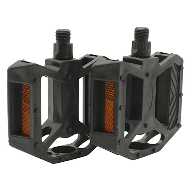 Педалі пластик А-42, чорні фото westvelo.com