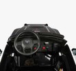 Електроавтомобіль JOY RM-7707/10 двигун 2*45W, акумулятор 24V 5Ah, чорно-білий, пульт дистанційного керування, Bluetooth фото westvelo.com