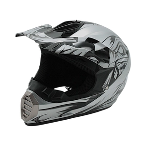 Шолом, закритий крос/ендуро (XL) IBK 126, сірий