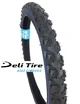 Покришка 14-1.75 DELI TIRE Індонезія (186) шип косичка, синя смуга (47-254) фото westvelo.com