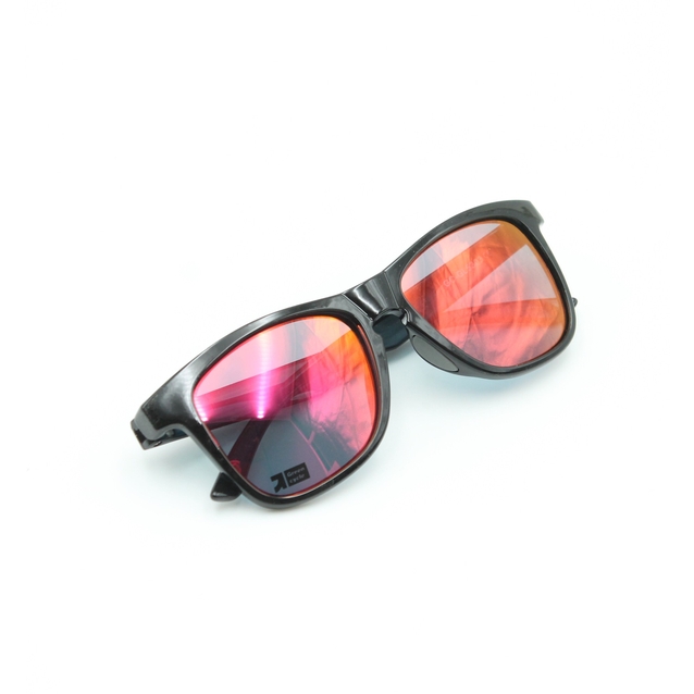 Окуляри вело  Green Cycle GC-GL.5303  зі 1-ю поляризованою  REVO лінзою + футляр чохол, чорні фото westvelo.com