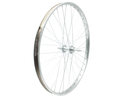 Колесо 26 зад, обід нікель, спиця 2мм, втулка ST. на віночках