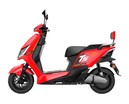 Електроскутер Yadea «T5L» 0037, двигун 1500W, акумулятор 72V 30Ah літій-залізо-фосфатний, червоний, колеса 10" фото westvelo.com