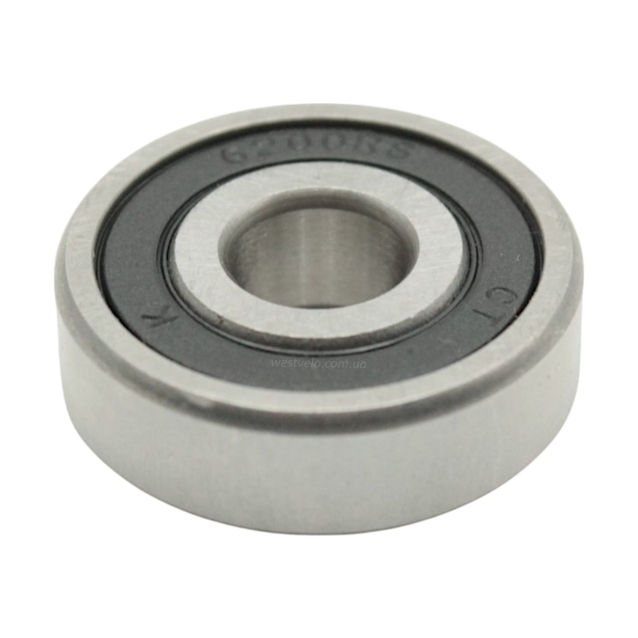 Підшипник пром (6200 2RS) Bearing (9,8х30,0х9,0) фото westvelo.com