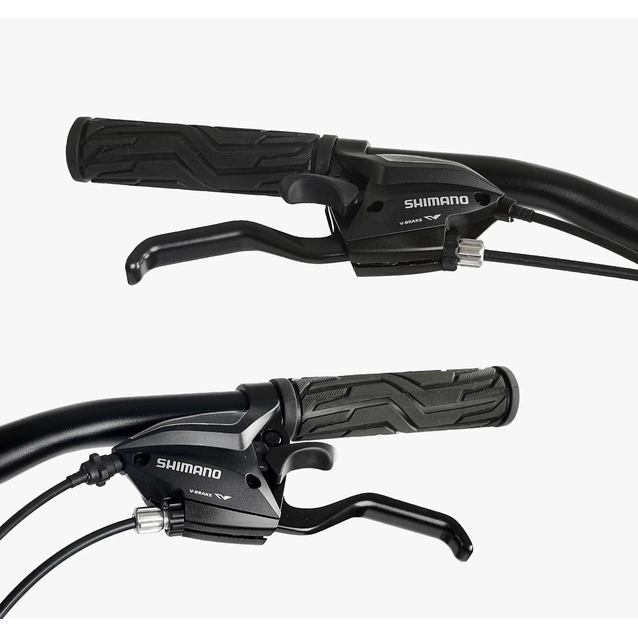 Велосипед 27.5 ST Corso «REND» RD-60280 сталь 15", (к-т SHIMANO) чорно-салатовий фото westvelo.com