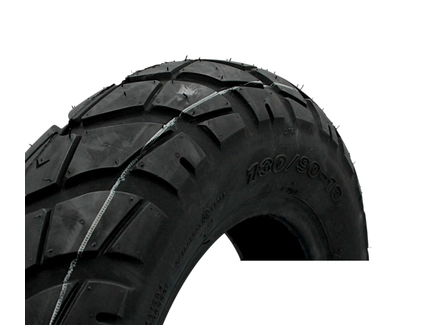 Покришка "10" 130/90-10 Б/К DELI TIRE Індонезія (SС-101) напів-шип TL